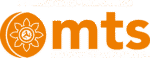 Logo arancione MTS, Madonie Travel Service, agenzia viaggi.