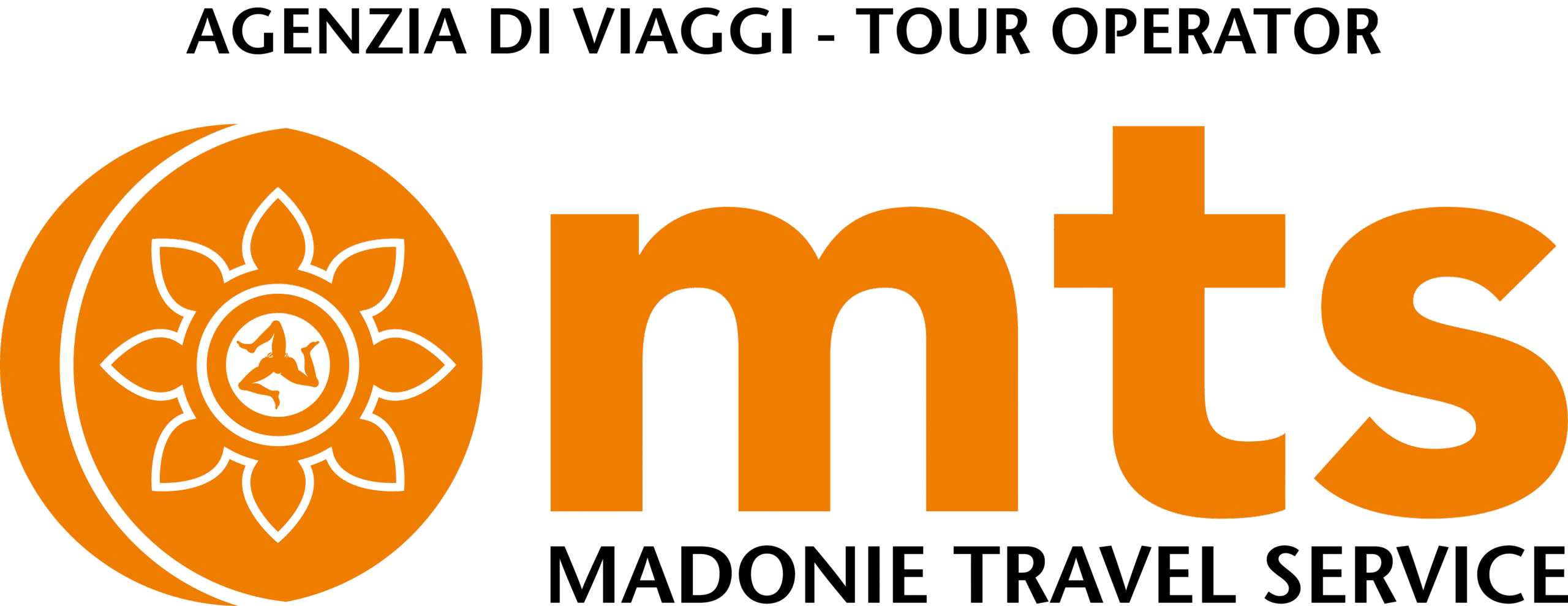logo madonie travel service - nero